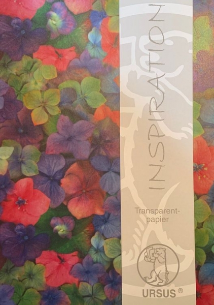 Transparentpapier Ursus Hortensie